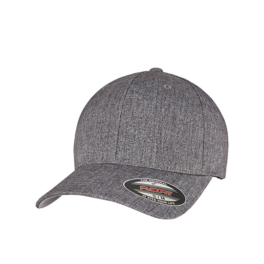 Czapka Z Daszkiem Flexfit FX6350 - Melange Dark Grey