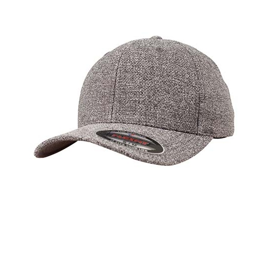 Czapka melanzowa FX6355 - Dark Heather Grey