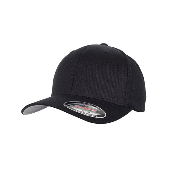 Czapka Sporty Flexfit Akryl Bawelna Elastan FX6477 - Black