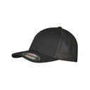 Czapka Trucker Bawelniana z Recyklingu FX6511RM - Black & Black
