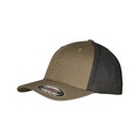 Czapka Trucker Bawełniana z Recyklingu FX6511RM - Olive & Black