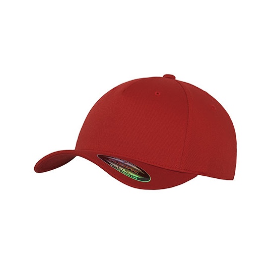 Czapka 5-panelowa Elastyczna FX6560 - Red