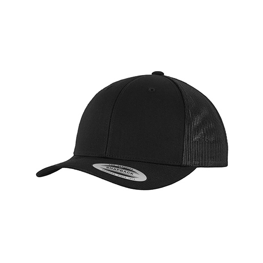 Czapka Truckerka Bawełniana FX6606 - Black