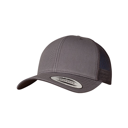 Czapka Truckerka Bawelniana FX6606 - Dark Grey