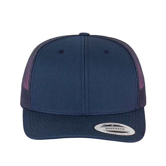 Czapka Truckerka Bawelniana FX6606 - Navy