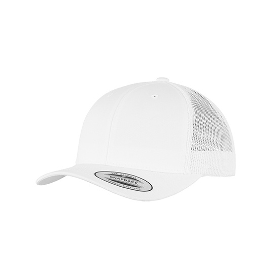 Czapka Truckerka Bawelniana FX6606 - White