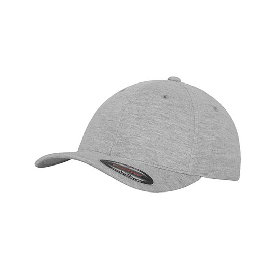 Czapka Elastyczna Double Jersey FX6778 - Heather Grey