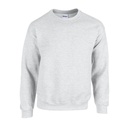 Bluza Klasyczna Unisex Gruby Material Mniejsze Mechacenie G18000 - Ash (Heather)
