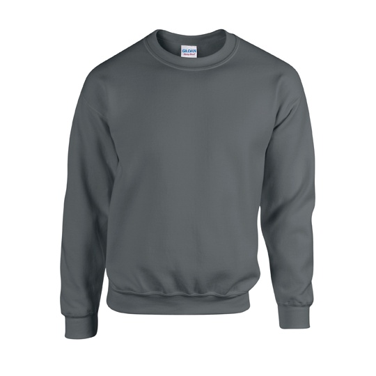 Bluza Klasyczna Unisex Gruby Material Mniejsze Mechacenie G18000 - Charcoal (Solid)