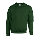 Bluza Klasyczna Unisex Gruby Material Mniejsze Mechacenie G18000 - Forest Green
