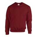 Bluza Klasyczna Unisex Gruby Material Mniejsze Mechacenie G18000 - Garnet