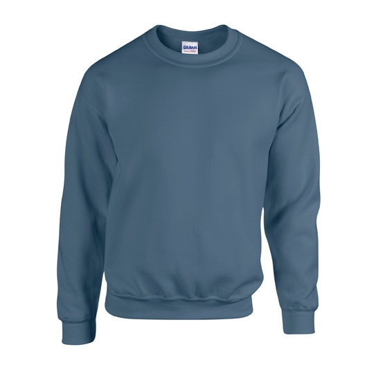 Bluza Klasyczna Unisex Gruby Material Mniejsze Mechacenie G18000 - Indigo Blue