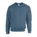 Bluza Klasyczna Unisex Gruby Material Mniejsze Mechacenie G18000 - Indigo Blue