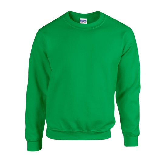 Bluza Klasyczna Unisex Gruby Material Mniejsze Mechacenie G18000 - Irish Green