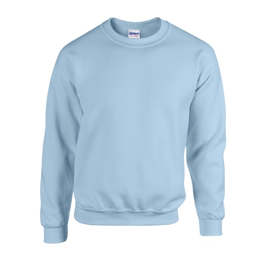 Bluza Klasyczna Unisex Gruby Material Mniejsze Mechacenie G18000 - Light Blue