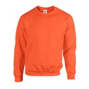 Bluza Klasyczna Unisex Gruby Material Mniejsze Mechacenie G18000 - Orange
