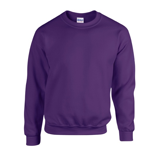 Bluza Klasyczna Unisex Gruby Materiał Mniejsze Mechacenie G18000 - Purple