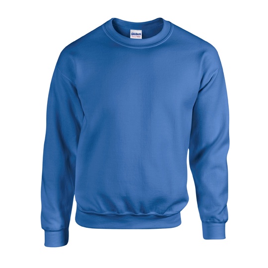 Bluza Klasyczna Unisex Gruby Material Mniejsze Mechacenie G18000 - Royal