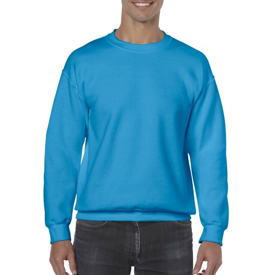 Bluza Klasyczna Unisex Gruby Material Mniejsze Mechacenie G18000 - Sapphire