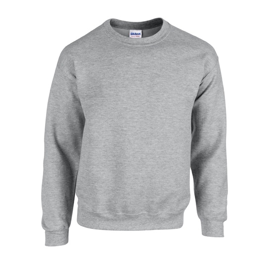 Bluza Klasyczna Unisex Gruby Material Mniejsze Mechacenie G18000 - Sport Grey (Heather)