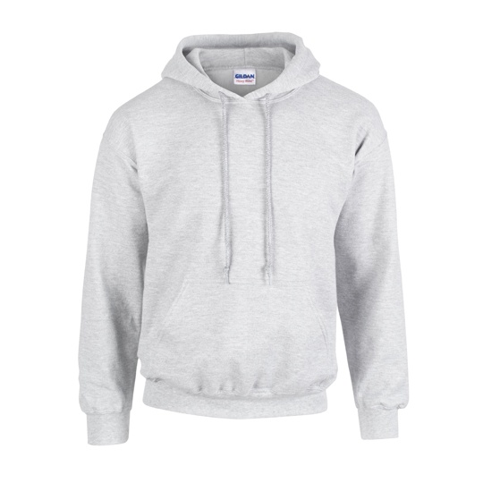 Bluza Unisex Gruby Materiał z Kapturem G18500 - Ash (Heather)