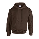 Bluza Unisex Gruby Material z Kapturem G18500 - Dark Chocolate