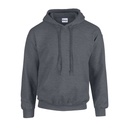 Bluza Unisex Gruby Material z Kapturem G18500 - Dark Heather