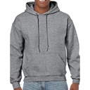 Bluza Unisex Gruby Material z Kapturem G18500 - Graphite Heather