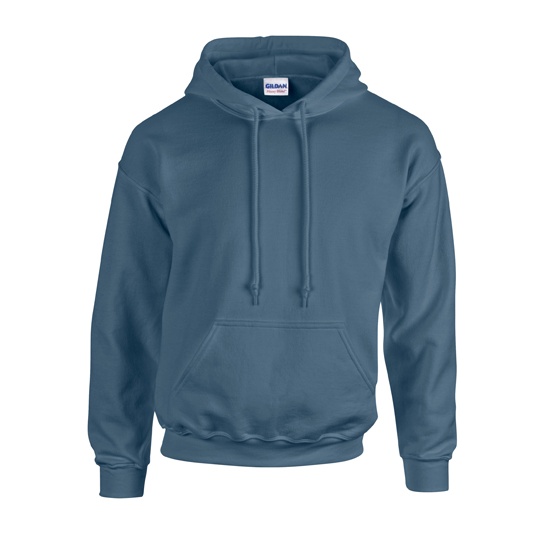 Bluza Unisex Gruby Material z Kapturem G18500 - Indigo Blue