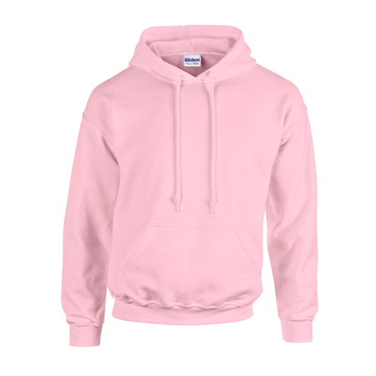 Bluza Unisex Gruby Material z Kapturem G18500 - Light Pink