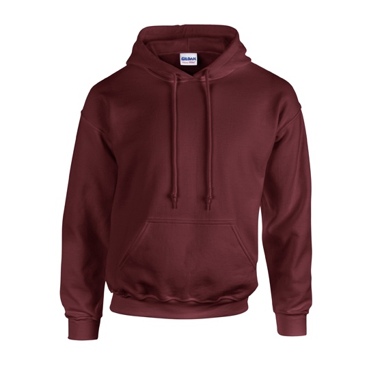 Bluza Unisex Gruby Materiał z Kapturem G18500 - Maroon