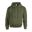 Bluza Unisex Gruby Material z Kapturem G18500 - Military Green
