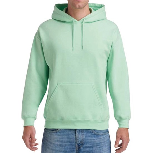 Bluza Unisex Gruby Material z Kapturem G18500 - Mint Green