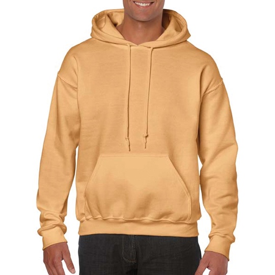 Bluza Unisex Gruby Material z Kapturem G18500 - Old Gold