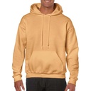 Bluza Unisex Gruby Material z Kapturem G18500 - Old Gold