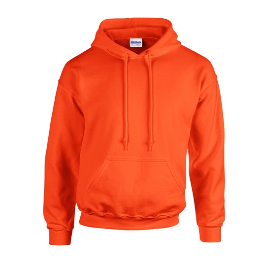 Bluza Unisex Gruby Materiał z Kapturem G18500 - Orange