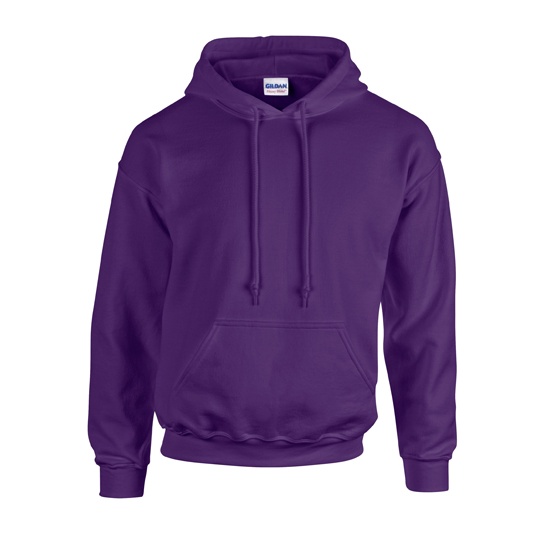 Bluza Unisex Gruby Material z Kapturem G18500 - Purple