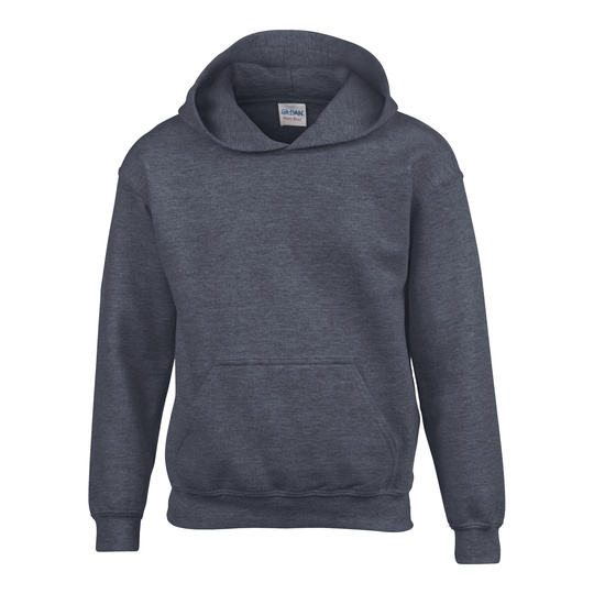 Bluza z kapturem dziecięca G18500K - Dark Heather