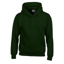 Bluza Klasyczna Z Kapturem Gruby Material G18500K - Forest Green