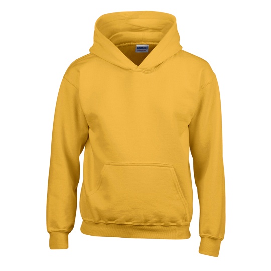 Bluza Klasyczna Z Kapturem Gruby Material G18500K - Gold