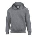 Bluza Klasyczna Z Kapturem Gruby Material G18500K - Graphite Heather