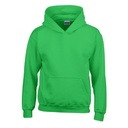 Bluza Klasyczna Z Kapturem Gruby Material G18500K - Irish Green