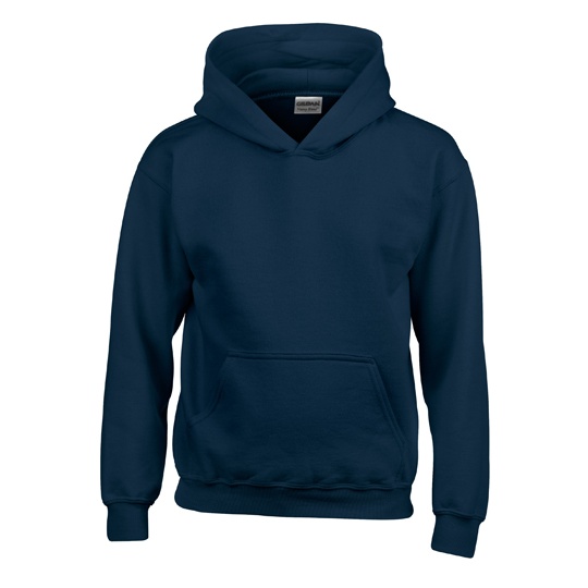 Bluza Klasyczna Z Kapturem Gruby Material G18500K - Navy