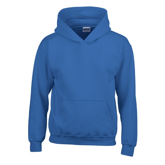 Bluza Klasyczna Z Kapturem Gruby Material G18500K - Royal