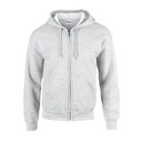 Bluza Rozpinana Klasyczna Gruby Material MVS Air G18600 - Ash (Heather)