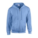 Bluza Rozpinana Klasyczna Gruby Material MVS Air G18600 - Carolina Blue