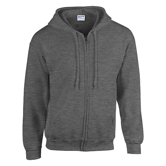 Bluza Rozpinana Klasyczna Gruby Material MVS Air G18600 - Dark Heather