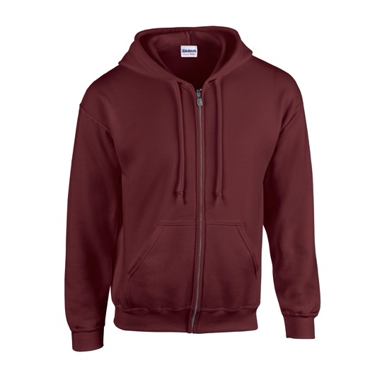 Bluza Rozpinana Klasyczna Gruby Material MVS Air G18600 - Maroon