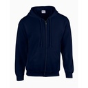 Bluza Rozpinana Klasyczna Gruby Material MVS Air G18600 - Navy