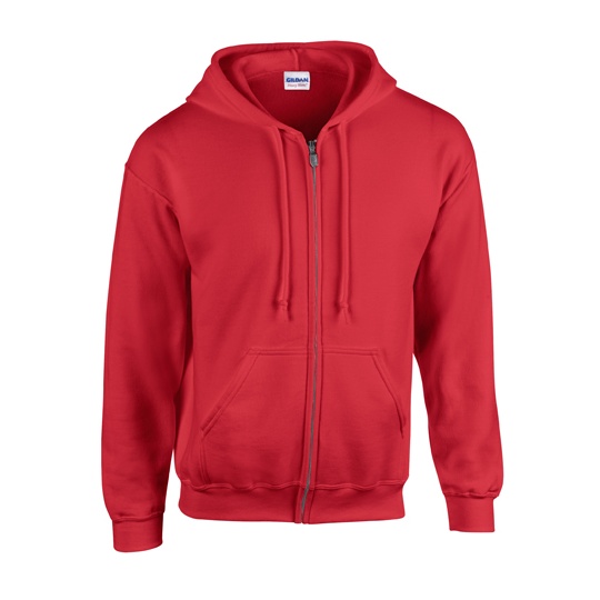 Bluza Rozpinana Klasyczna Gruby Material MVS Air G18600 - Red